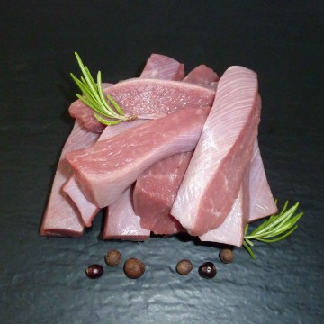 Fondue meat (turkey upper leg)